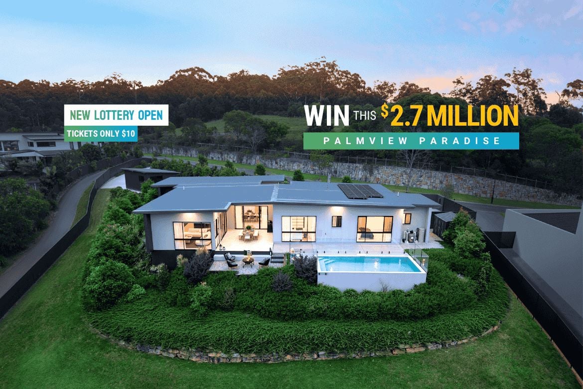 Win this $2.7 Million Palmview Paradise