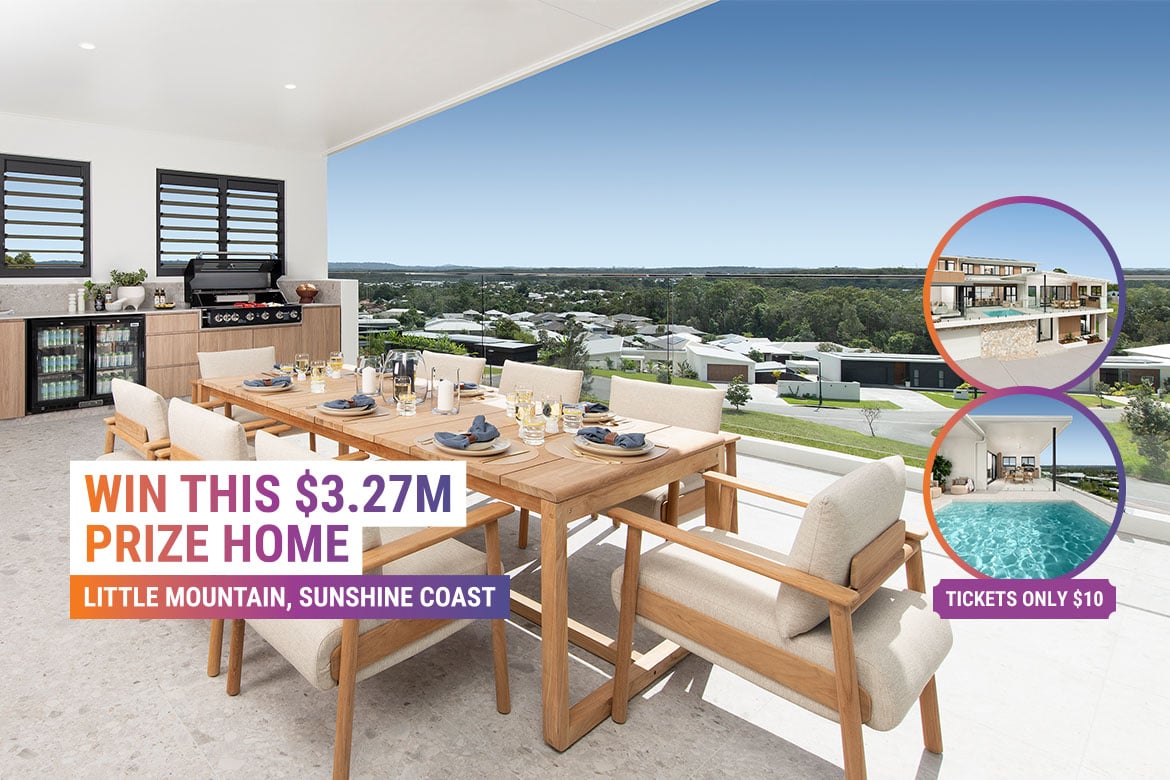 Win this $3.27 Million Sunshine Coast Prize Home