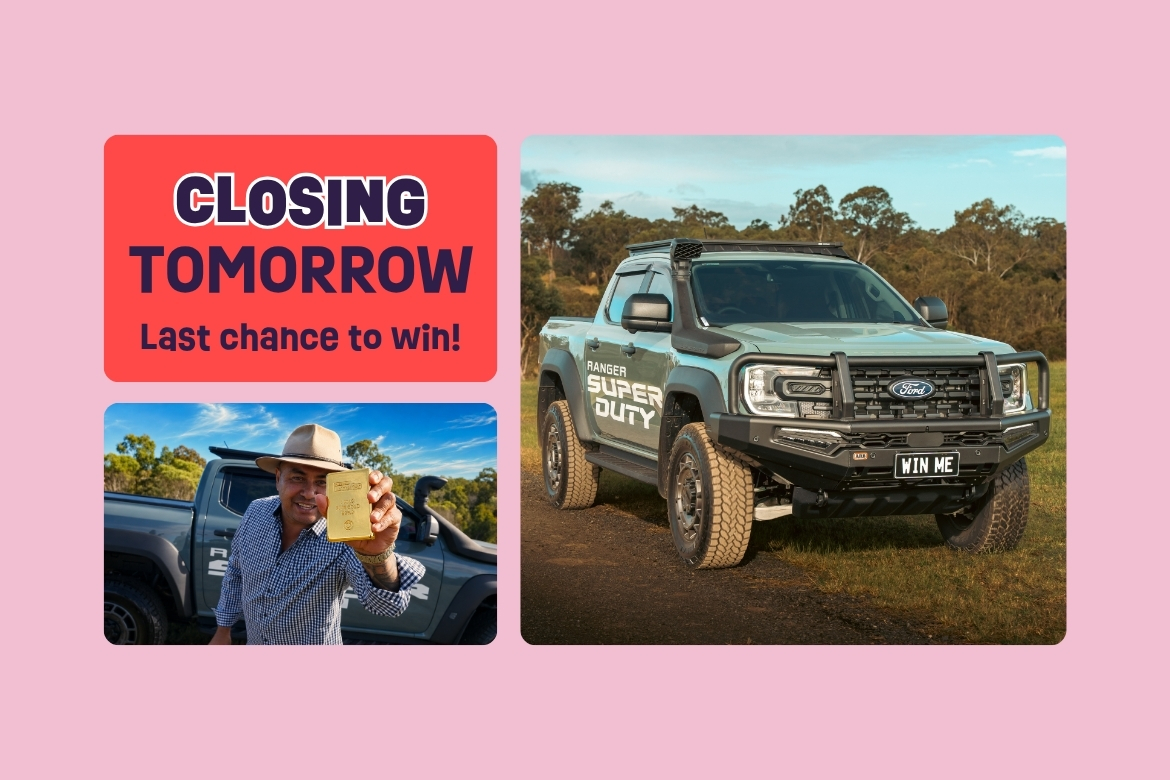 Win the ute AND keep the change? Ute Beauty!