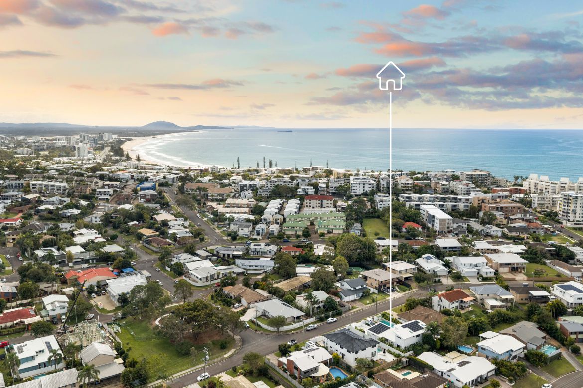 Only 600m from Mooloolaba Beach