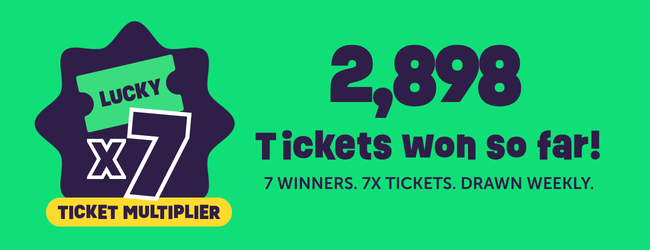 Become a Member and to enter in the Lucky 7's Draw.