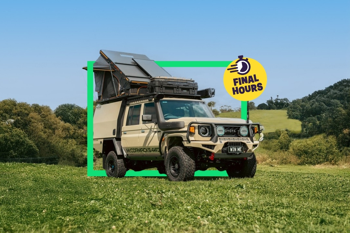 Win this $200K 79 Series LandCruiser