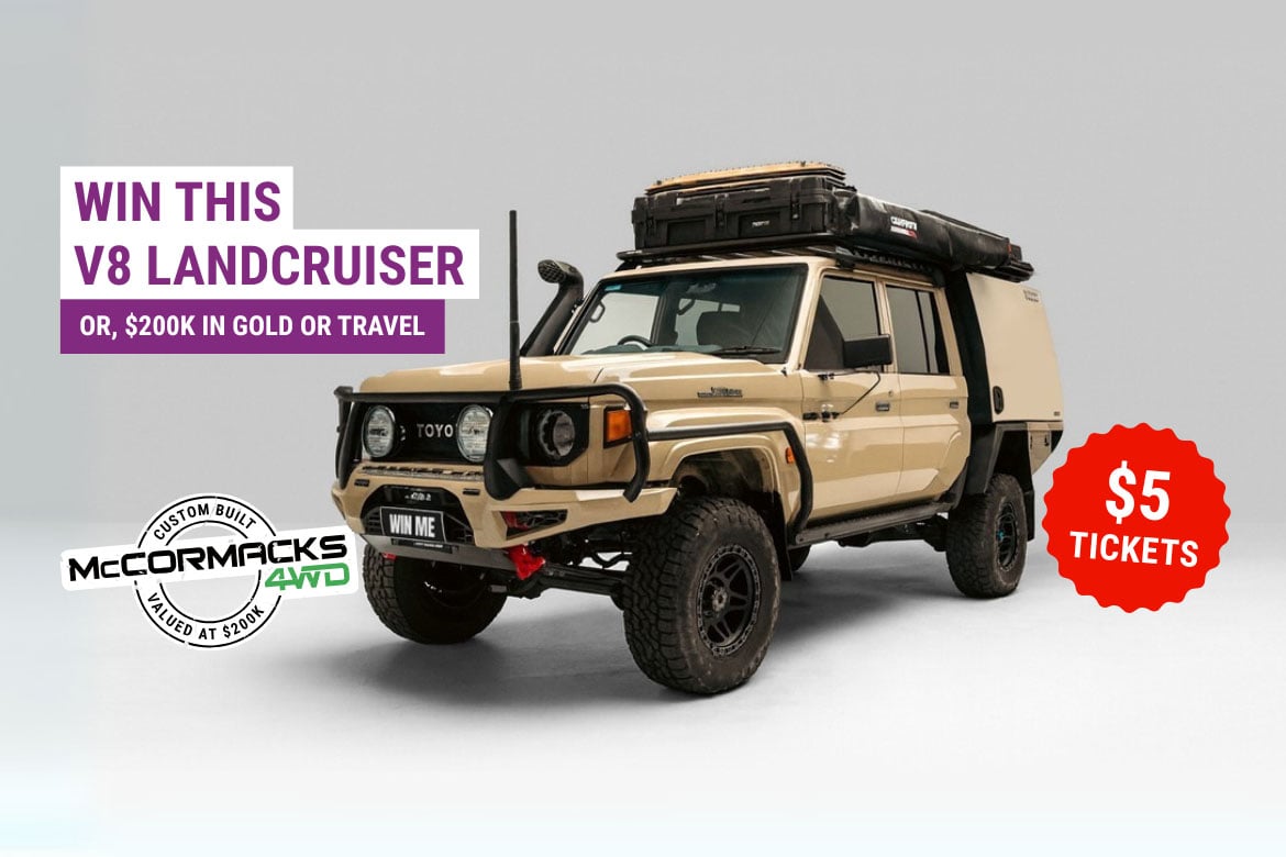 V8 LandCruiser, Gold, or Travel  