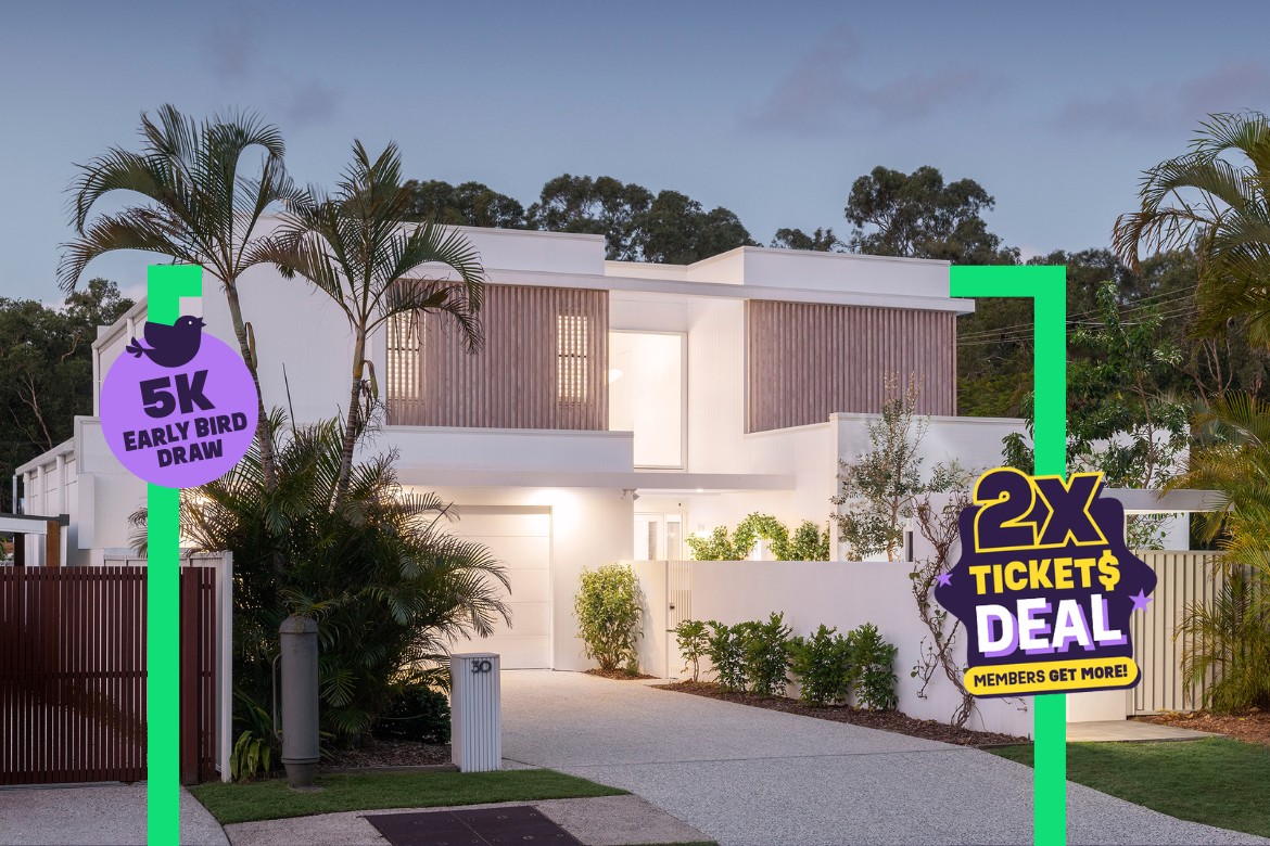 Win $3 Million Gold or Coolum Beach House