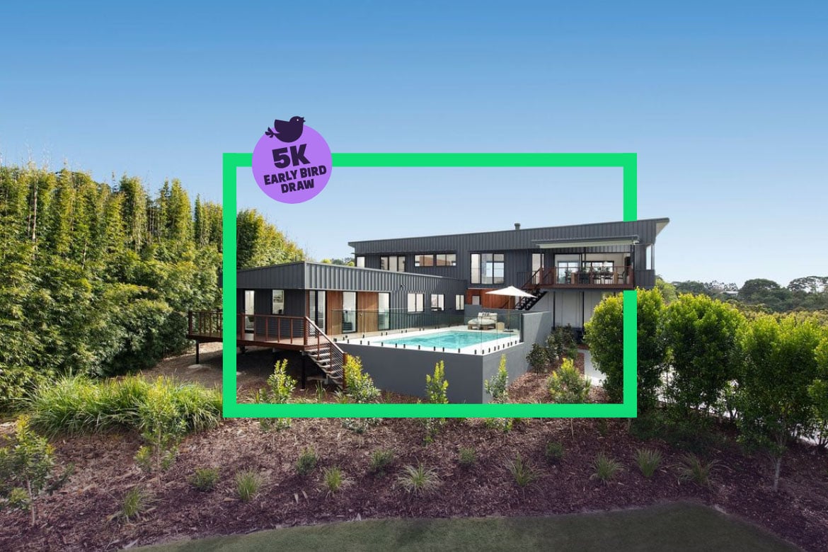 WIN $3 Million HinterLAND and HOME. Maleny on the Sunshine Coast