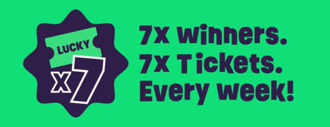 Become a Member and to enter in the Lucky 7's Draw.