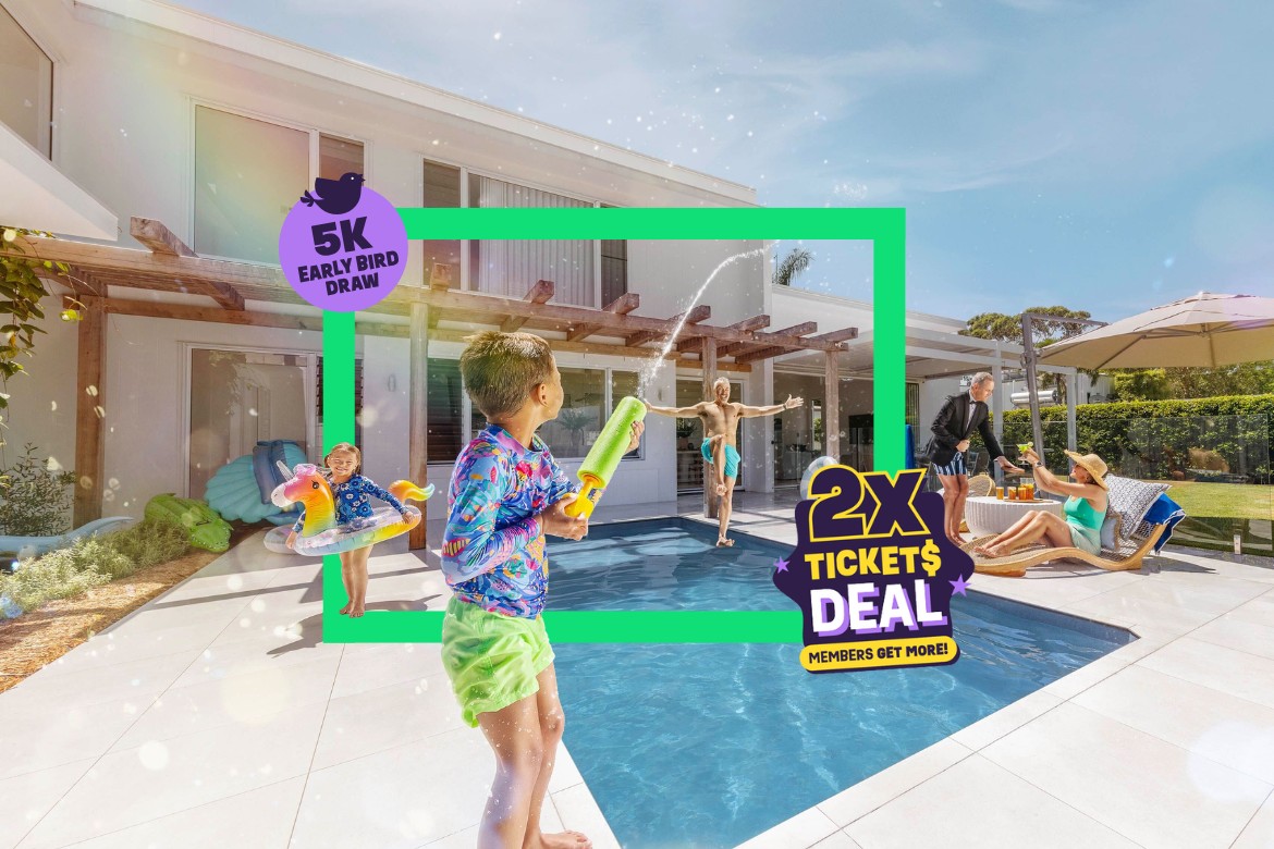 Win $3 Million Gold or Coolum Beach House