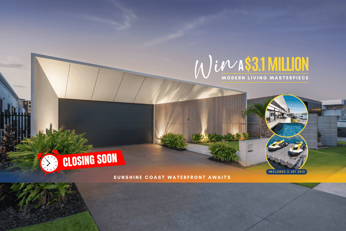 Win a $3.1 Million Modern Living Masterpiece in Pelican Waters