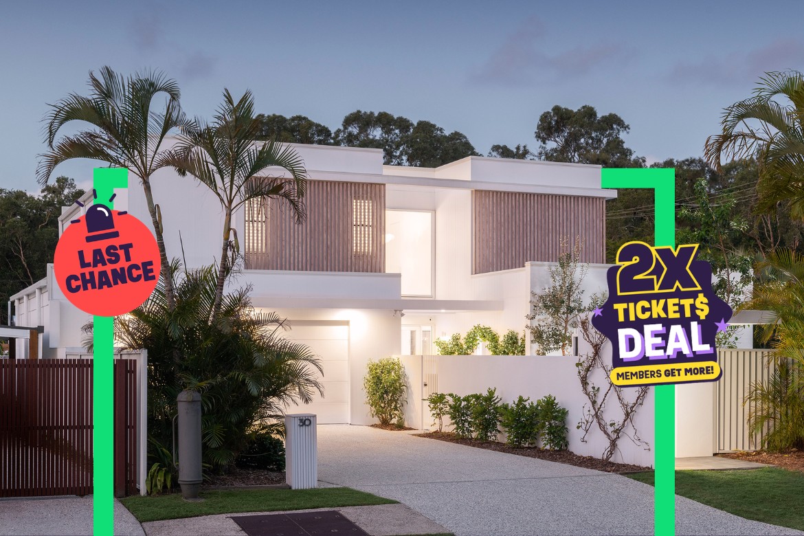 Win $3 Million Gold or Coolum Beach House