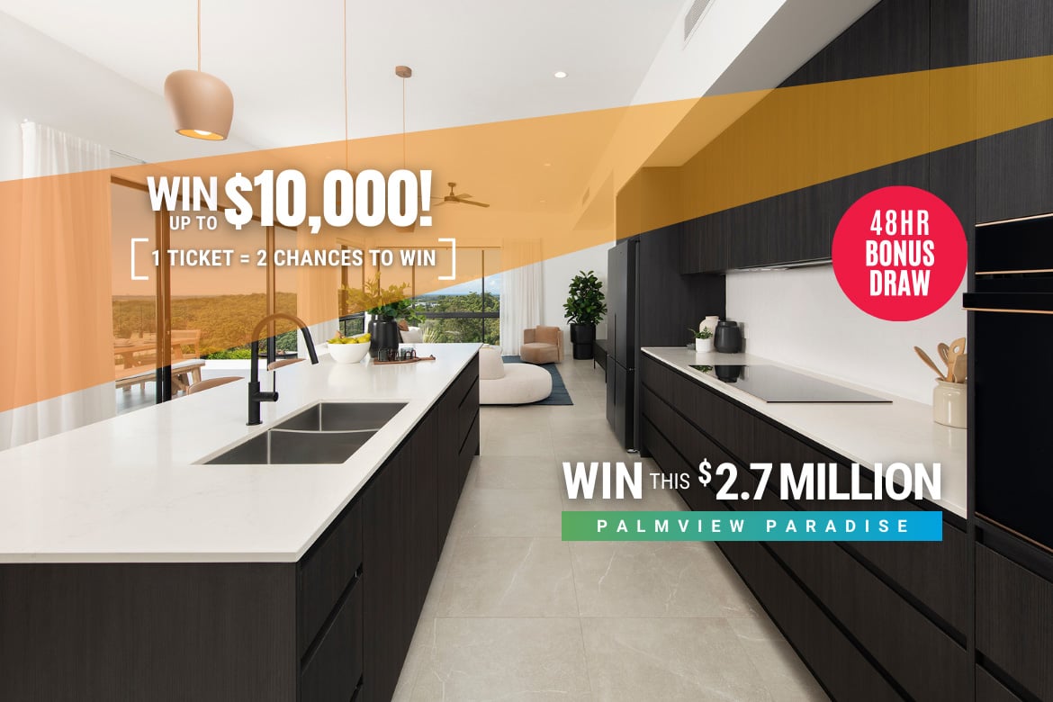 Win this $2.7 Million Palmview Paradise