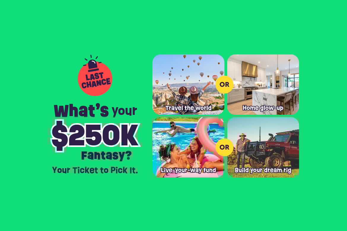 WIN Your $250K Ticket to Pick it