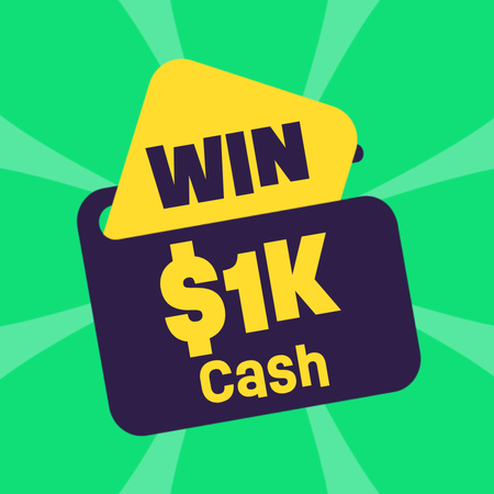 Become a Pay Day Member to go into the draw to WIN $1K
