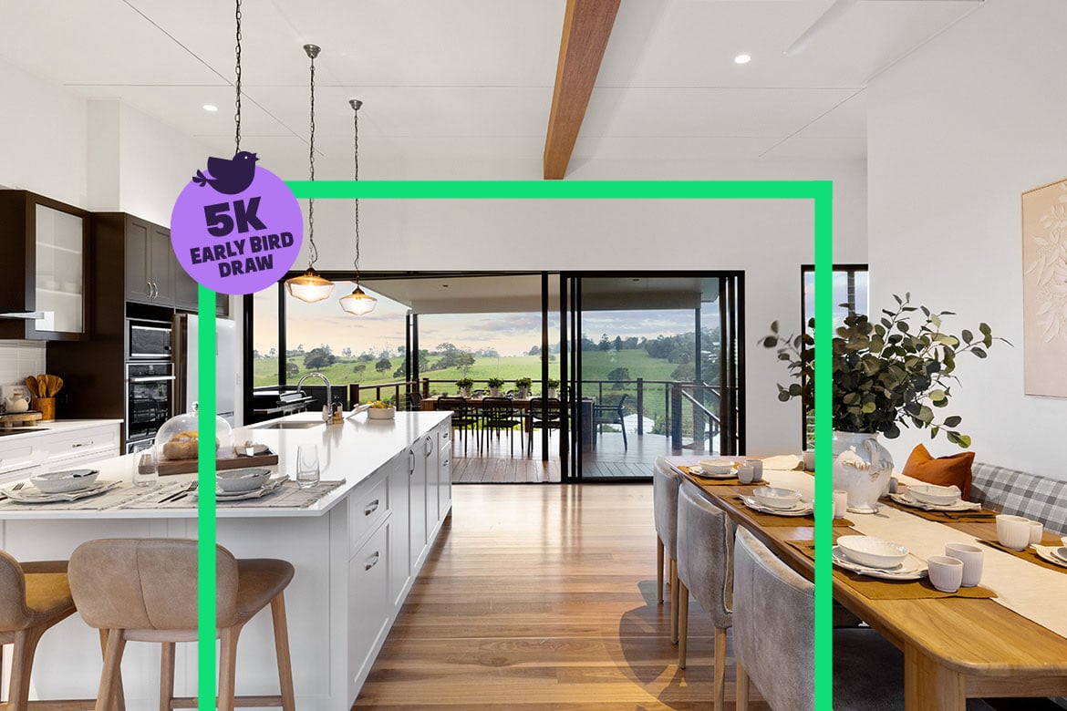 WIN $3 Million HinterLAND and HOME. Maleny on the Sunshine Coast