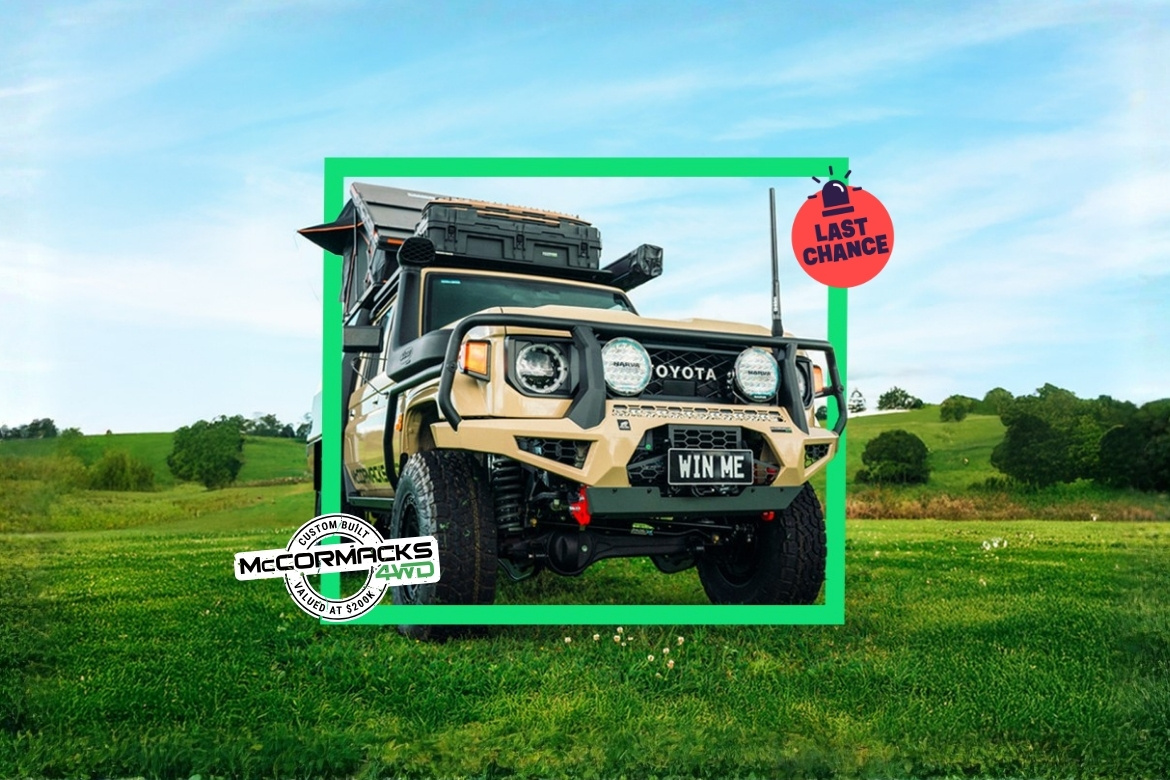Win this $200K 79 Series LandCruiser 