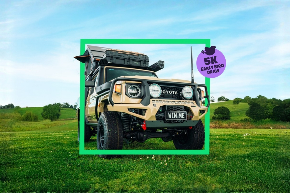 Win this $200K 79 Series LandCruiser 