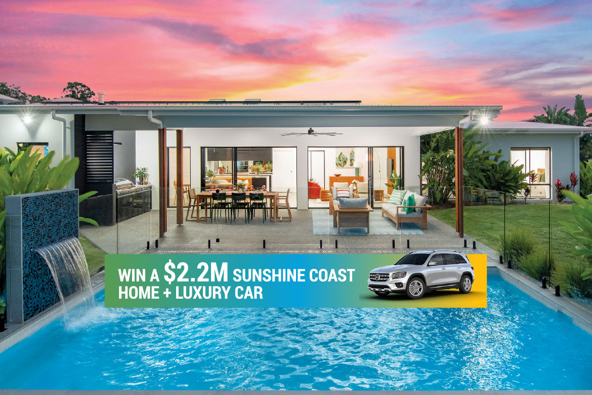 Win a $2.2M Sunshine Prize Home and Mercedes-Benz