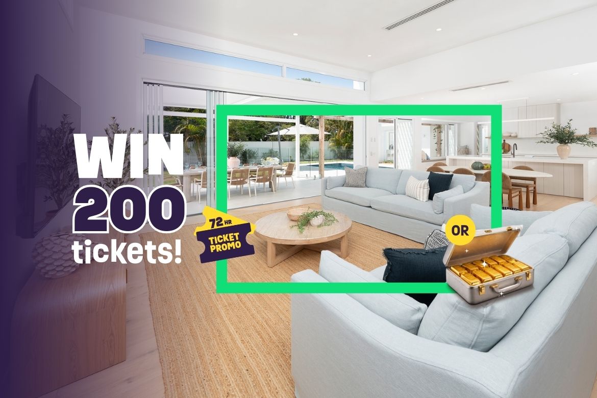 Win $3 Million Gold or Coolum Beach House