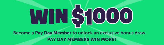 Join as a Member for your chance to win $1,000 cash