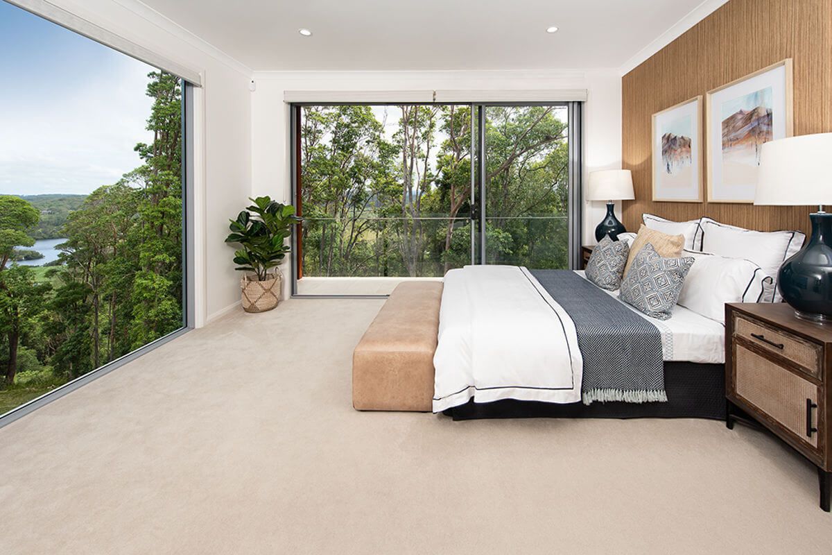 Master bedroom Endeavour Prize Home Maroochy River Sunshine Coast