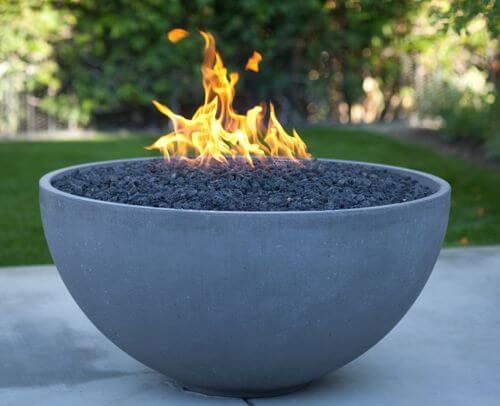 Gas fire pits