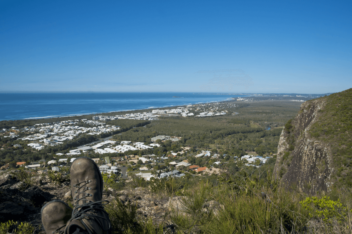 View from Mt Coolum Sunshine Coast