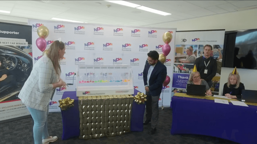 Endeavour Foundation Lottery Draw Day
