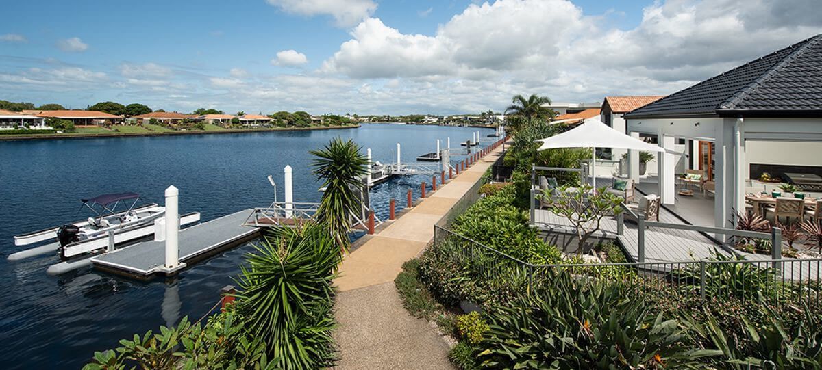 Waterfront Real Estate Prize Home