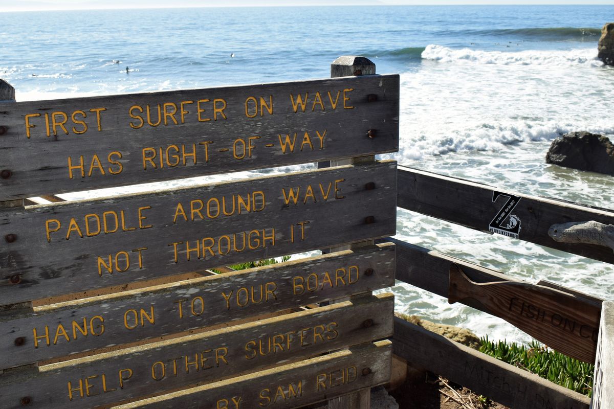 basic rules of surfing