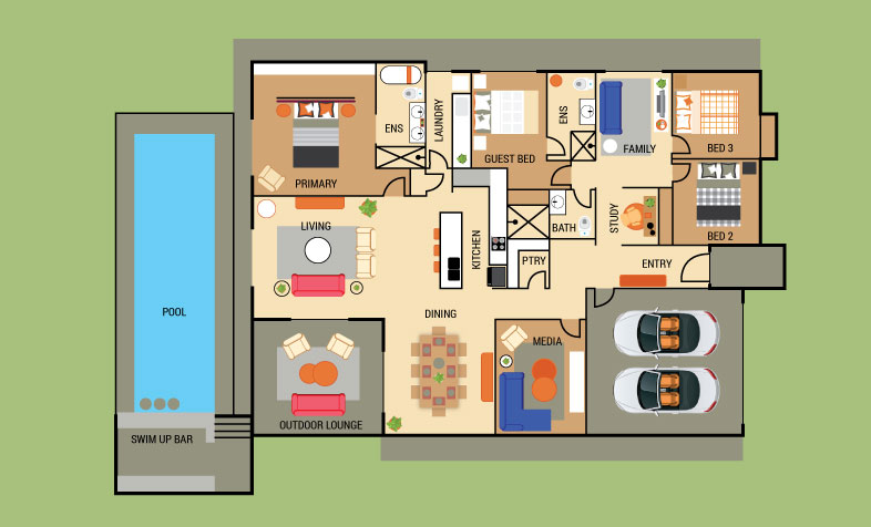 444 Prize Home Floorplan